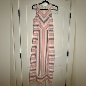 Striped Sleeveless Dress